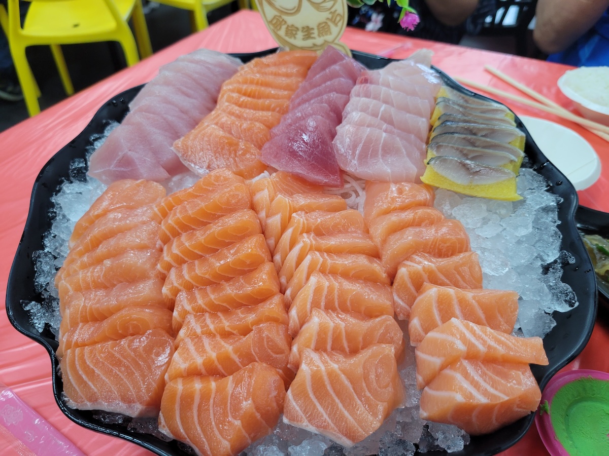 午餐｜後壁湖生魚片海產料理