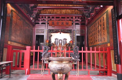 臺南祀典大天后宮後殿空間