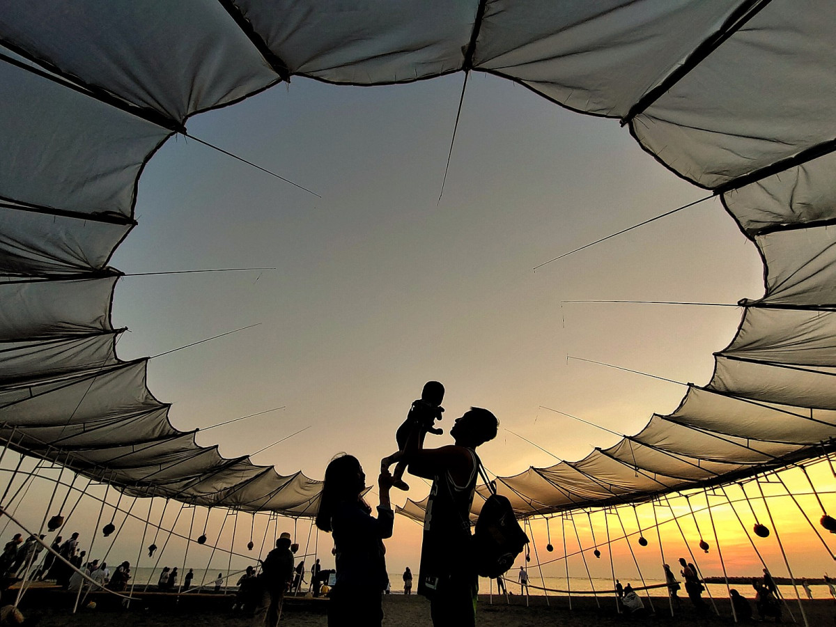 漁光島藝術節 裝置〈海從你的方向吹來〉