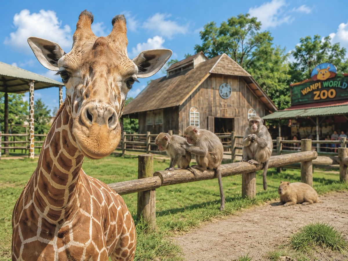 頑皮世界野生動物園動物互動