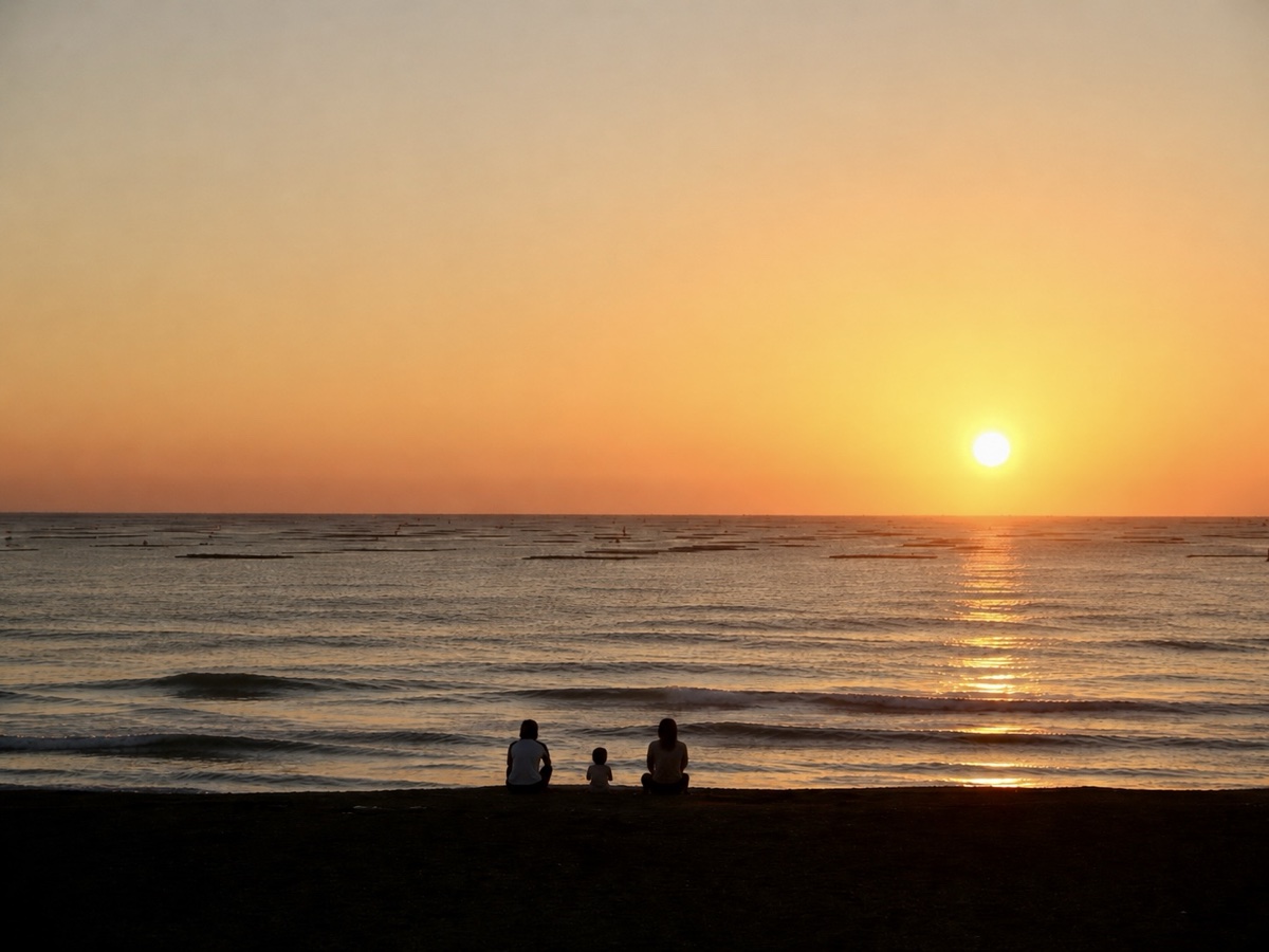 安平觀夕平台海景